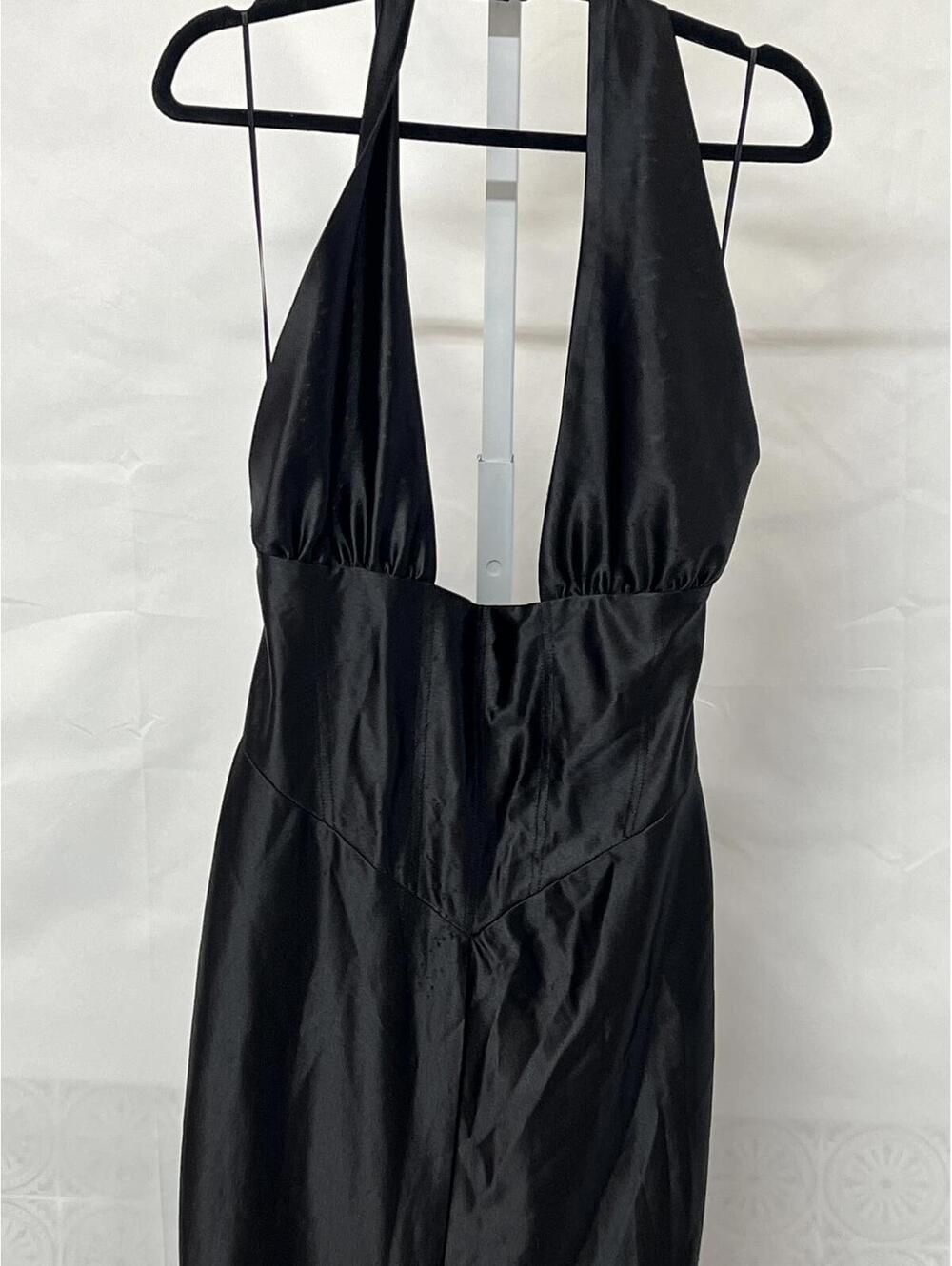 Retrofête CHARITY DRESS MACI HALTER BLACK - Picture 4 of 9